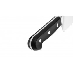 Cuchillo forjado Santoku alveolado curvado de 18 cm. Zwilling Pro