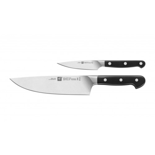 Set de cuchillos de cocina forjados de 2 piezas Zwilling Pro