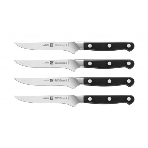 Set de 4 cuchillos para bistec de 12 cm. serie Zwilling Pro
