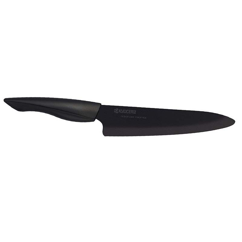 Cuchillo de cerámica Chef 18 cm. hoja negra