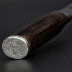 Cuchillo tradicional japonés Santoku Shun Premier de 14 cm.