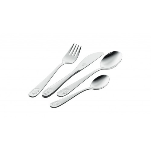 La cuchara, el cuchillo y el tenedor para niños - Los cubiertos de la mesa  