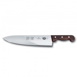 Cuchillo especial para golpe y corte de 33 cm. y mango de madera prensada