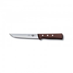 Cuchillo para deshuesar de 15 cm. de hoja recta y mango de madera
