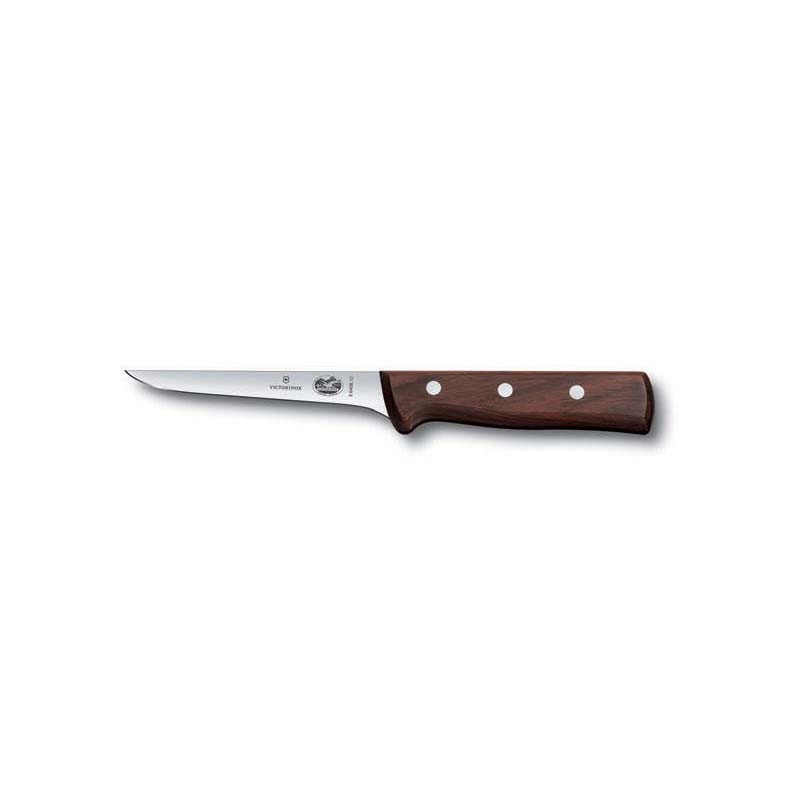 Cuchillo para deshuesar de 12 cm. de hojaa estrecha y mango de madera