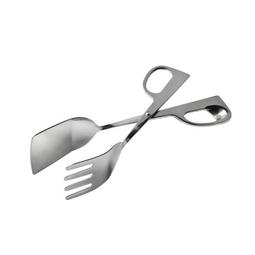 Tenedor y cuchara de servir