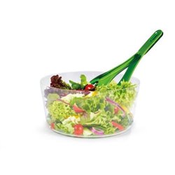 Centrifugador de palanca para ensaladas y verduras de 26 cm.
