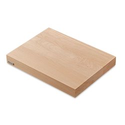 Tabla de cortar de madera de haya térmica 40 x 25 cm alta durabilidad