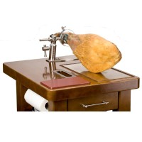 Mesa jamonero profesional Elite con ruedas