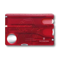 Victorinox Swiss Card Nailcare Rojo 