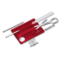 Victorinox Swiss Card Nailcare Rojo 