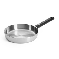 Sartén multicapa inox con mango desmontable 24 cm - Woll