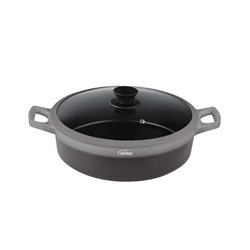 Cacerola Baja con tapa Revolut Inoxibar