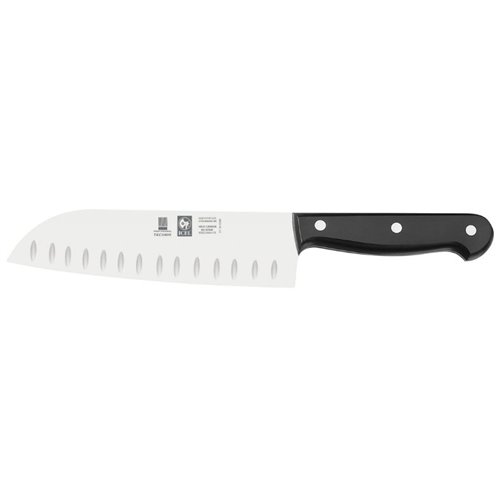 Santoku hoja alveolada 18 cm Icel Technik