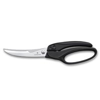 Tijeras para trinchar aves inox de 25 cm. y mango de pl&aacute;stico