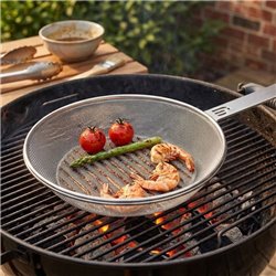 Sart&eacute;n grill malla fina barbacoa Pujadas