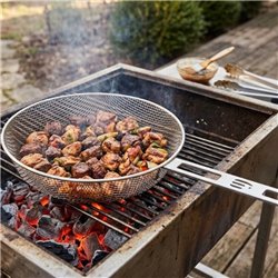 Sart&eacute;n grill malla gruesa barbacoa Pujadas