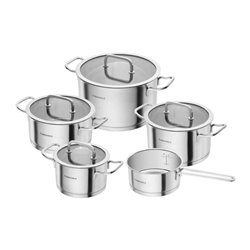 Bateria cocina Henckels pulse 5 piezas acero inoxidable 18/10